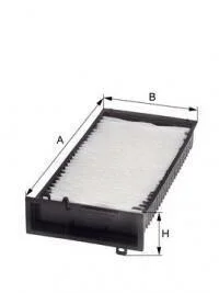 Фільтр салону UNIFLUX FILTERS XC240