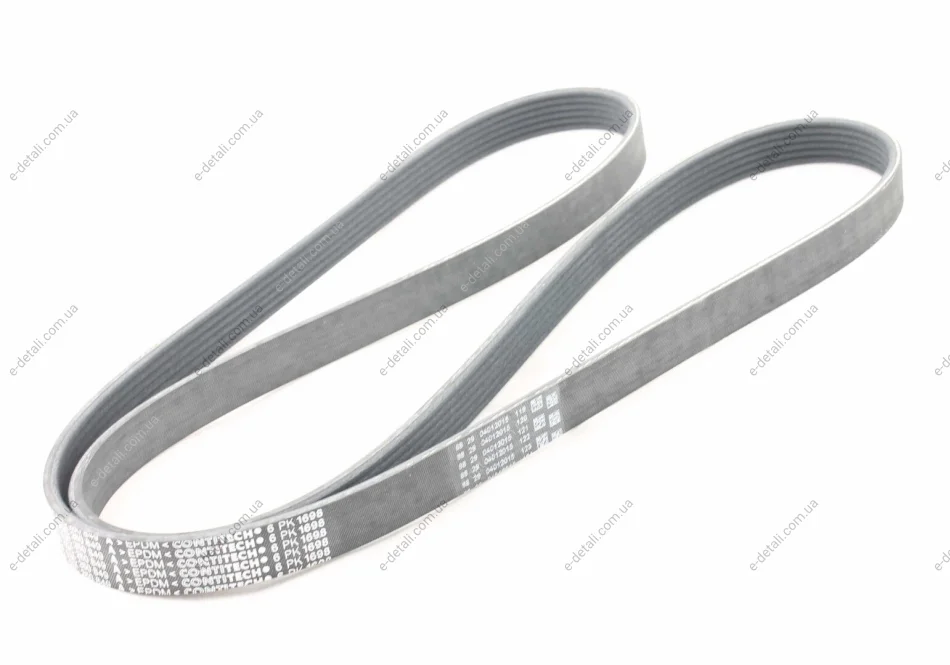 Ремень поликлиновый VW Jetta (06-), Passat (11-15)/Audi A1 (11-14)/Skoda Fabia/Seat Ibiza 1.4 (11-15) VAG 03C260849A (фото 1)