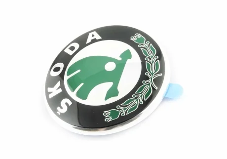 Емблема кришки багажника Skoda Fabia 00-15/Octavia 97-13 VAG 1U0853621CMEL