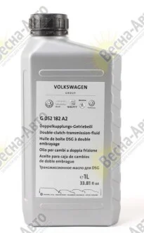 Трансмиссионное масло Double Clutch Transmission Fluid G 052 182 1 л VAG G052182A2