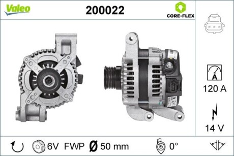 Генератор Valeo 200022