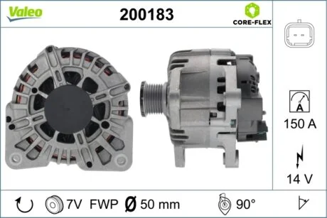 Генератор VALEO Valeo 200183
