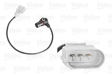 VALEO датчик числа обертів AUDI A4/6/8 2,4-3,0 VW Passat 2,5/2,8 98-05 SKODA 2,8 SEAT Valeo 254101