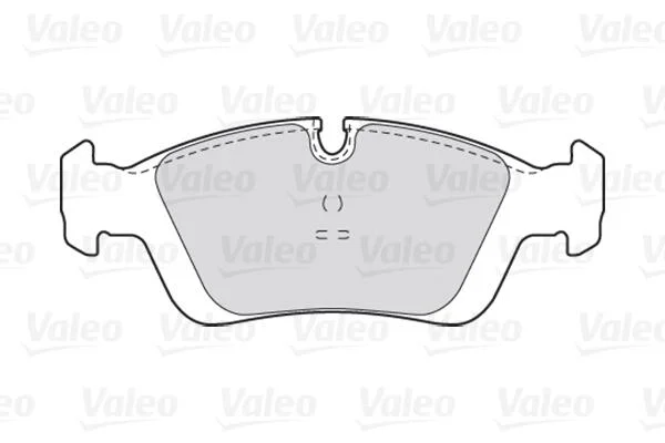 Гальмівні колодки дискові BMW 3/Z3/Z4 "1,6-3,0 "F "90-09 Valeo 301018 (фото 1)