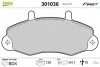 Тормозные колодки дисковые FORD Transit "2,0-2,5 "F "91-00 Valeo 301036 (фото 1)