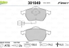 Тормозные колодки дисковые AUDI 100/A6/A8 "1,8-4,2 "F "90-99 Valeo 301049 (фото 1)