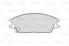Тормозные колодки дисковые HYUNDAI Accent/Getz/Lantra/Pony/SCoupe "1,1-1,6 "F "89-10 Valeo 301052 (фото 1)