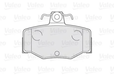 Гальмівні колодки дискові NISSAN Almera(N16,V10)/Primera(P10,P11) 1,5-2,2 "R "90-06 Valeo 301057