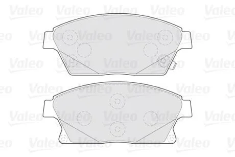 Тормозные колодки дисковые CHEVROLET/OPEL Cruze/Orlando/Volt/Ampera/AstraJ/Zafira "1,3-2,0 "F "09>> Valeo 301070