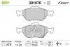 Тормозные колодки дисковые DAIHATSU/TOYOTA Charade/Yaris "1,0-1,5 "F "05>> Valeo 301076 (фото 1)