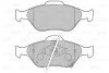Тормозные колодки дисковые DAIHATSU/TOYOTA Charade/Yaris "1,0-1,5 "F "05>> Valeo 301076 (фото 2)