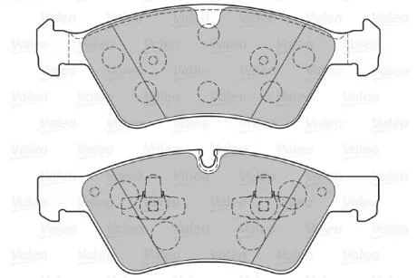 Гальмівні колодки дискові MERCEDES GL-Class/M-Glass/R-Class "3,0-5,0 "F "05>> Valeo 301107