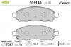 Тормозные колодки дисковые NISSAN Leaf/NP300/NV200/Pathfinder "2,5-4,0 "F "05>> Valeo 301140 (фото 1)