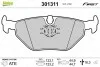 Тормозные колодки дисковые BMW 5(E39) "2,0-4,4 "R "95-04 Valeo 301311 (фото 1)