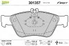 Тормозные колодки дисковые MERCEDES CLK/E-Class/SLK "2,0-3,0 "F "95-04 Valeo 301357 (фото 1)