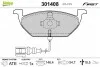 Тормозные колодки дисковые VAG A2/A3/Fabia/Octavia/Bora/Caddy/Golf/Jetta/Polo "1,0-2,5 "F "96>> Valeo 301408 (фото 1)