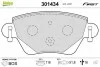Тормозные колодки дисковые FORD/JAGUAR Mondeo/X-Type "1,8-3,0 "R "00-09 Valeo 301434 (фото 1)
