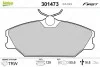 Тормозные колодки дисковые RENAULT Clio/Laguna/Megane "1,4-2,9 "F "96-06 Valeo 301473 (фото 1)