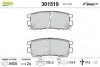 Тормозные колодки дисковые MITSUBISHI L400/Pajero/Sigma "2,4-3,5 "R "90>> Valeo 301519 (фото 1)
