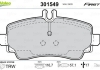 Тормозные колодки дисковые MERCEDES A-Class "1,4-2,1 "F "97-04 Valeo 301549 (фото 1)