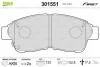 Тормозные колодки дисковые TOYOTA Camry/CarinaE/Corolla/Picnic/Rav4 "1,3-2,2 "F "91-01 Valeo 301551 (фото 1)