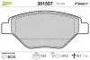 Тормозные колодки дисковые RENAULT Megane "1,4 "F "02>> Valeo 301557 (фото 1)