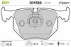 Тормозные колодки дисковые ALPINA/BMW/LANDROVER D3/3/5/7/X3/X5/Z4/Z8/RangeRover "2,0-5,6 "R "90-13 Valeo 301580 (фото 1)