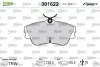 Тормозные колодки дисковые VW Transporter "1,8-2,5 "F "90-03 Valeo 301622 (фото 1)