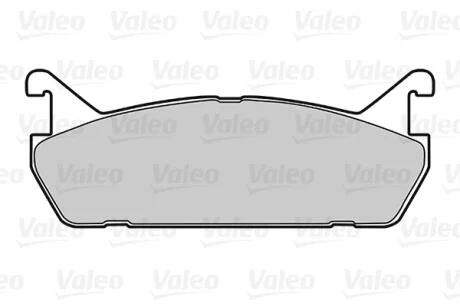 Гальмівні колодки First DAIHATSU/MAZDA/SUZUKI Applause/323/Baleno "R "89-02 Valeo "301624"