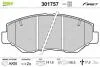 Тормозные колодки дисковые HONDA CR-V "2,0 "F "01-07 Valeo 301757 (фото 1)