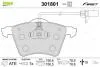 Гальмівні колодки First FORD/SEAT/VW Galaxy/Alhambra/Sharan "F "95-10 Valeo 301801 (фото 1)
