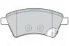 Гальмівні колодки дискові FIAT/SUZUKI Sedici/SX4 "1,6-2,0 "F "06>> Valeo 301804 (фото 1)