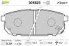 Тормозные колодки дисковые KIA Sorento "2,4-3,5 "R "02>> Valeo 301823 (фото 1)