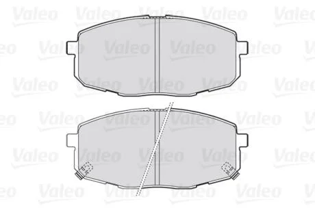 Гальмівні колодки First HYUNDAI/KIA I30/Ceed "F "06-19 Valeo "301842"