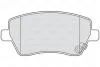 Тормозные колодки дисковые OPEL/SUZUKI Agila/Splash/Swift "1,0-1,6 "F "05>> Valeo 301847 (фото 1)