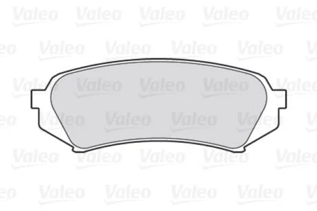 Тормозные колодки дисковые LEXUS/TOYOTA LX470/LandCruiser100 "4,2-4,7 "R "98-08 Valeo 301865