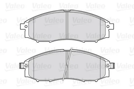 Гальмівні колодки First NISSAN NP300/Navara/Pathfinder/Pick "F "95>> Valeo "301889"