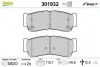 Гальмівні колодки дискові HYUNDAI H-1/SantaFe "2,2-2,7 "R "03-09 Valeo 301932 (фото 1)