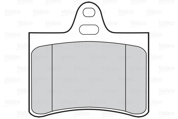 Тормозные колодки дисковые CITROEN C5 "1,6-3,0 "R "01-08 Valeo 302021 (фото 1)