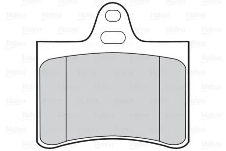 Тормозные колодки дисковые CITROEN C5 "1,6-3,0 "R "01-08 Valeo 302021