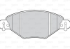 Тормозные колодки дисковые CITROEN C5 "1,6-2,0 "F "01-08 Valeo 302022 (фото 1)
