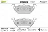 Гальмівні колодки дискові VAG A1/Fabia/Rapid/Roomster/Bora/Golf/Jetta/Polo/Up "1,0-2,0 "F "98>> Valeo 302029 (фото 1)