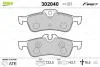 Тормозные колодки дисковые MINI Cooper/One/Works "1,4-1,6 "R "01-07 Valeo 302040 (фото 1)