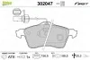 Тормозные колодки дисковые VW Transporter "2,5-2,8 "F "90-03 Valeo 302047 (фото 1)