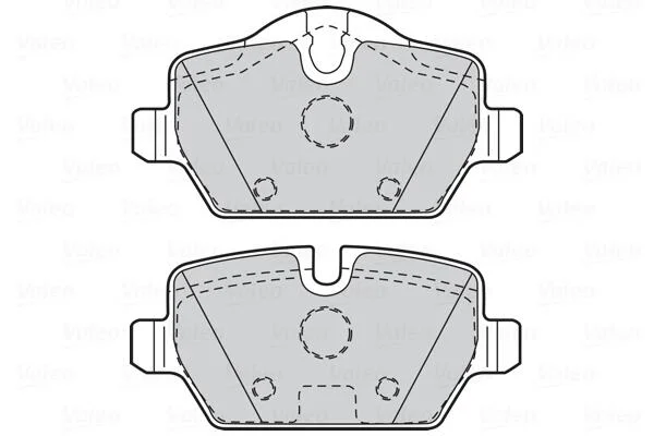 Гальмівні колодки First BMW 1/3 "R "04-13 Valeo 302051 (фото 1)