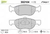 Тормозные колодки дисковые FIAT Punto/Punto Van "1,3-1,9 "F "99-09 Valeo 302104 (фото 1)