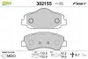 Тормозные колодки дисковые CITROEN/PEUGEOT C4/301/308 "1,2-2,0 "12>> Valeo 302155 (фото 1)