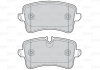 Тормозные колодки дисковые AUDI A4/A5/Q5 "1,8-4,2 "R "07>> Valeo 302157 (фото 1)