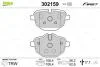 Тормозные колодки дисковые BMW 5/7/i8/X3/X4/Z4 "1,5-3,0 "R "08>> Valeo 302159 (фото 1)