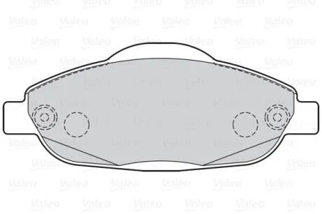 Тормозные колодки дисковые PEUGEOT 3008/308 "F "07-16 Valeo 302215